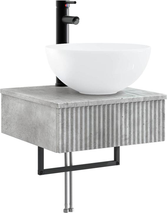 vidaXL Wandmontiertes Waschbecken (405 mm, 410 mm)