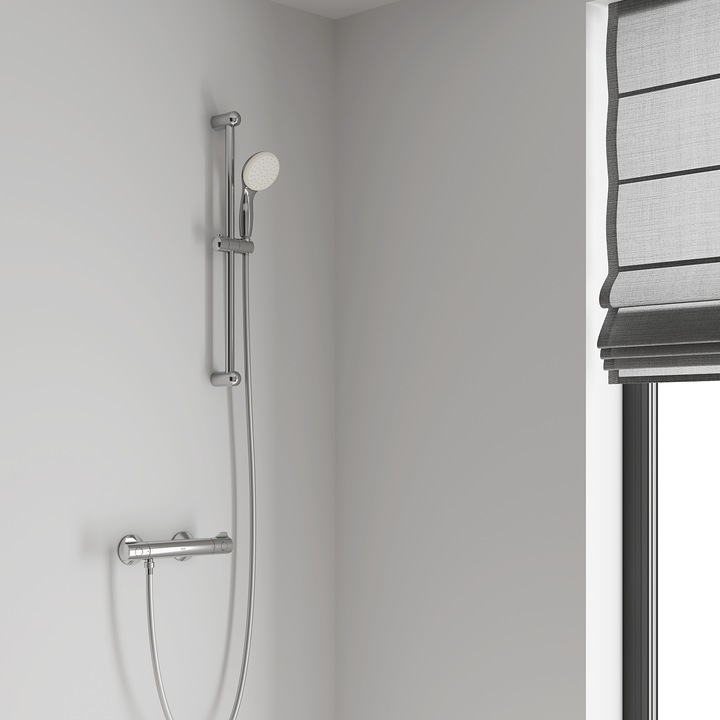 Immagine prodotto Grohe Set di aste per doccia Tempesta 100 (1 Tipi di raggi)