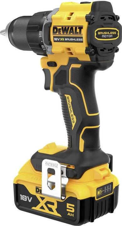 Actual product image DeWalt Akku-Bohrschrauber 18V 2x5Ah Akku (Rechargeable battery operated)