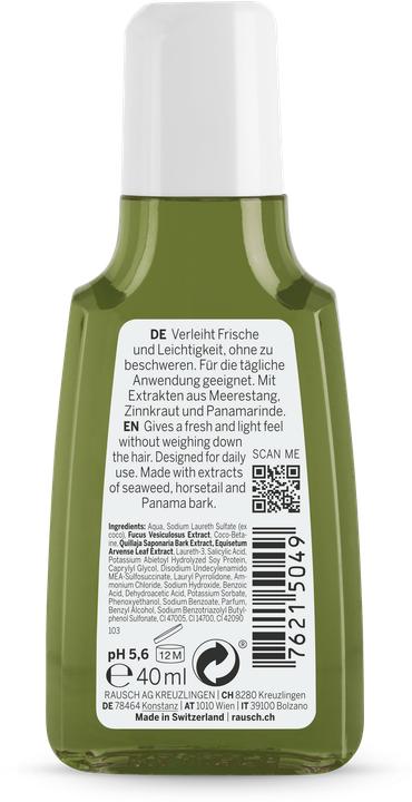 Produktbild Rausch Anti-Fett-Shampoo mit Meerestang (40 ml, Flüssiges Shampoo)