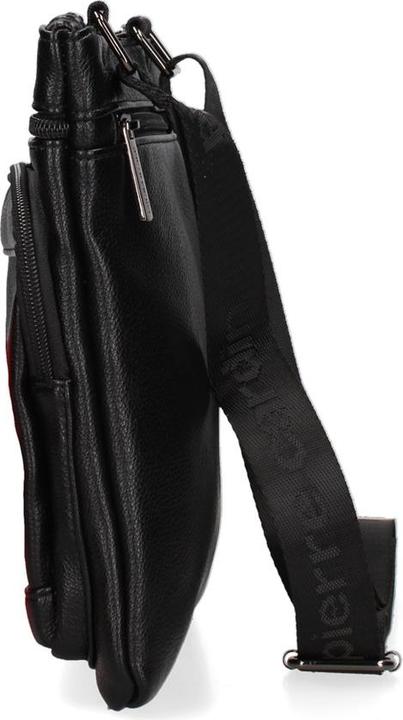 Immagine prodotto Pierre Cardin **Umhängetasche Herren - Modell Corvus - 100% Veganes Pu-Leder** - 19.0 X 23.0 X 4.0 Cm