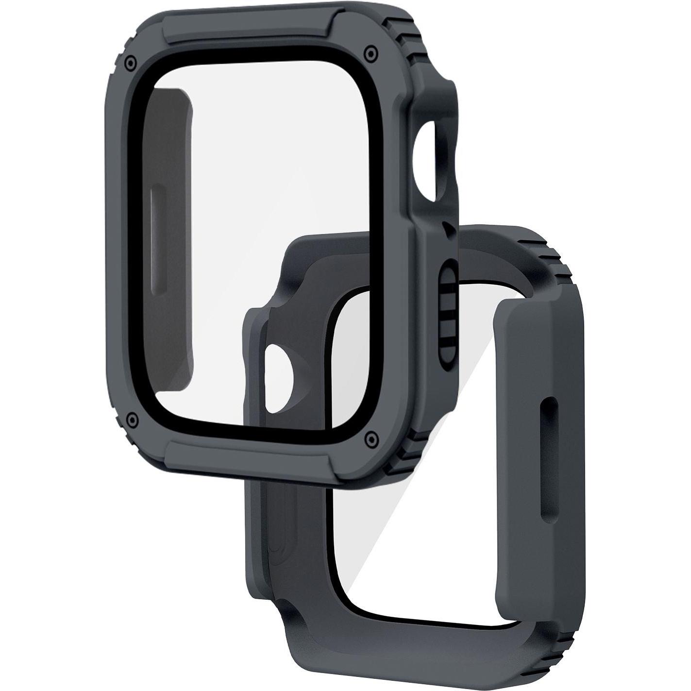 Avizar 360° Rundumschutz, Smartwatch Zubehör, Grau