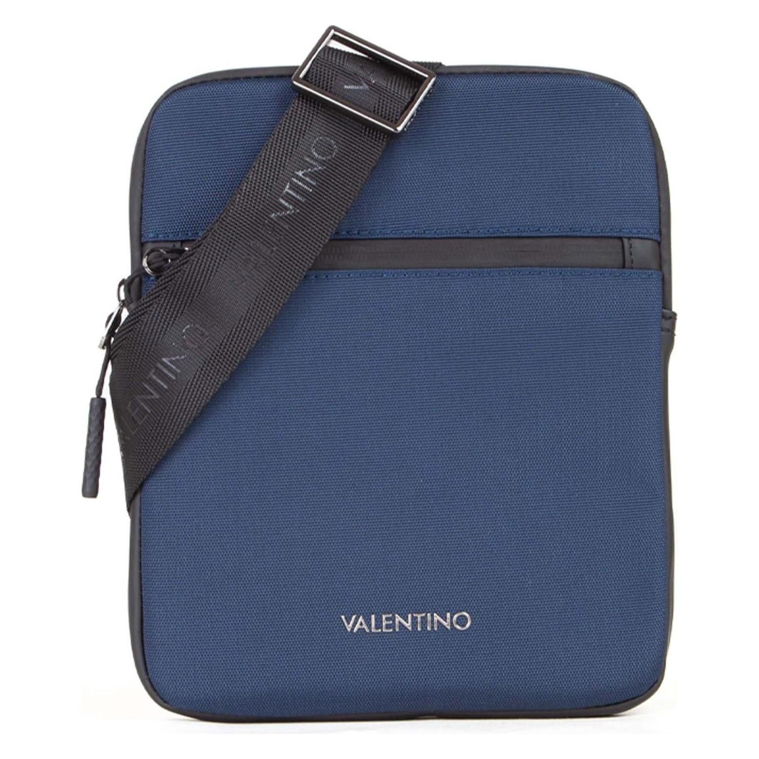 Valentino, Herren, Handtasche, Tron Crossbody Bag, Blau