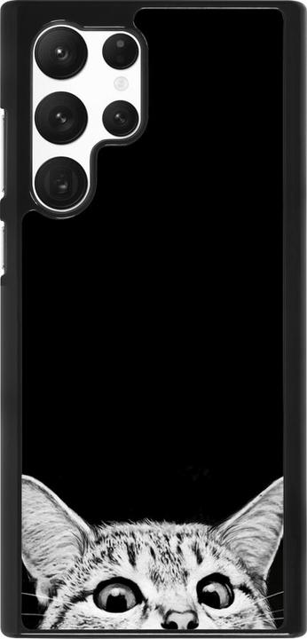 Immagine prodotto PhoneLook Gatto Coque che guarda in alto nero (Samsung Galaxy S22 Ultra)