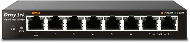 Immagine prodotto Draytek Interruttore VigorSwitch G1080 8 porte (8 Porti)