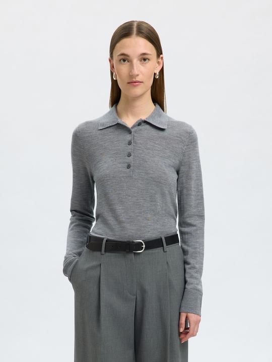 Image du produit Selected Femme Slfthea Ls Knit Merino Collar Neck Noos (M)