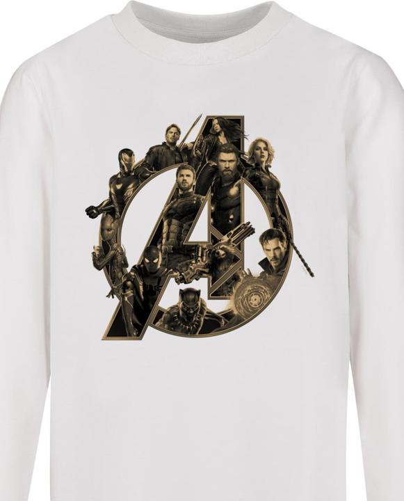 Produktbild Absolute Cult Kids Avengers Infinity War - Logo Longsleeve - 124625 (110, 116)