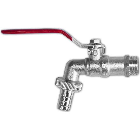 Bradas, Ventil, GKK031213 Profi Geka Auslaufhahn Messing - PN 10 1/2 zoll Auslaufventil, Kugelhahn Wasserhahn