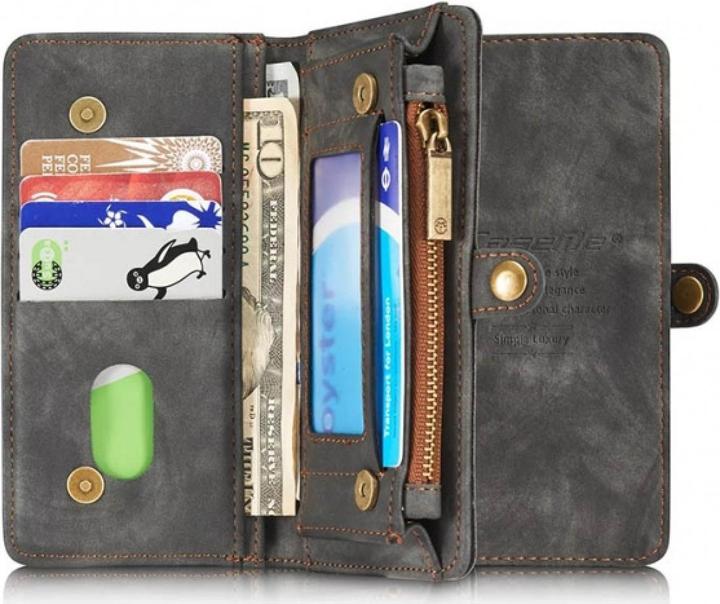 Produktbild Caseme Apple iPhone 8 Echtleder Portemonnaie Karten Hülle (Apple iPhone 8)