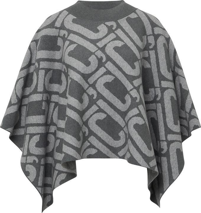 Produktbild Comma Indoor-Poncho Strick-Poncho mit Icon-Muster (One Size)
