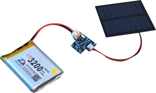 Actual product image RAK Wireless WisBlock RAK19015 Solar Battery Power Board