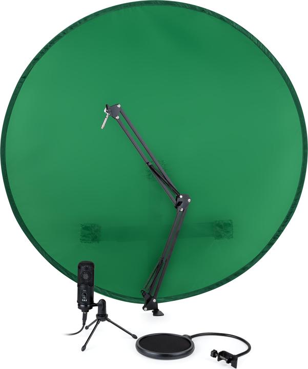 Nacon Gaming Streaming Studio Set - Mikrofon & Gelenkarm & Anti-Pop-Filter &