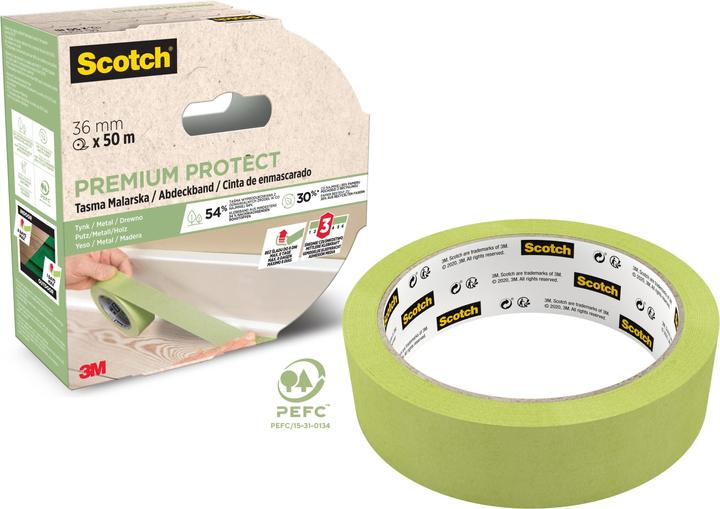 Actual product image Scotch Malerabdeckband Premium (36 mm)