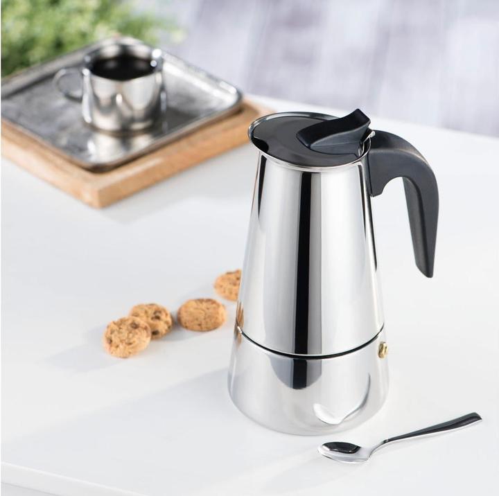 Produktbild Xavax Espressokocher aus Edelstahl, 250 ml, geeignet für Induktion (6 Tassen)