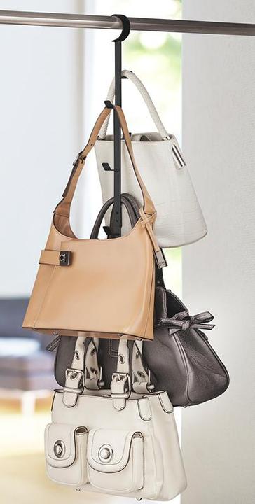 Actual product image Yamazaki Wardrobe organiser with 8 hooks SMART (5 x 6 x 54 cm)