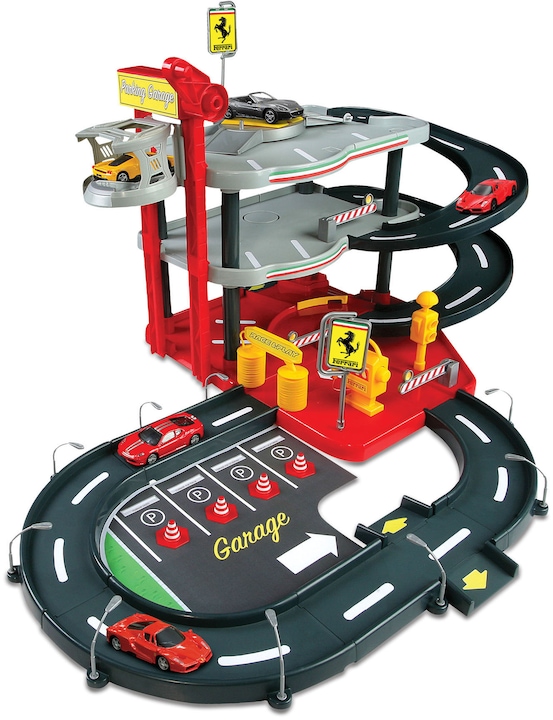 Actual product image Bburago Ferrari parking garage