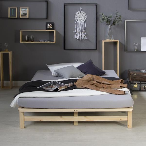 Image du produit Homestyle4u Lit palette (140 x 200)