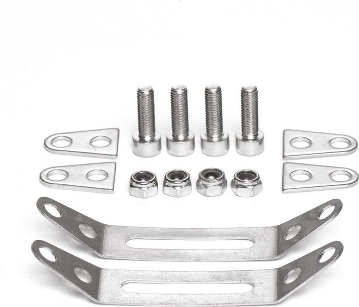 Tubus Pair of clamps for attachment to seat stay