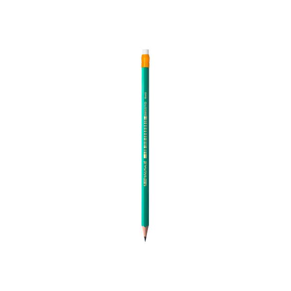 Thumbnail - Bic, Bleistift, Bleistift Ecolutions 650/655 mit Radierer (2 mm, HB, 12 x)