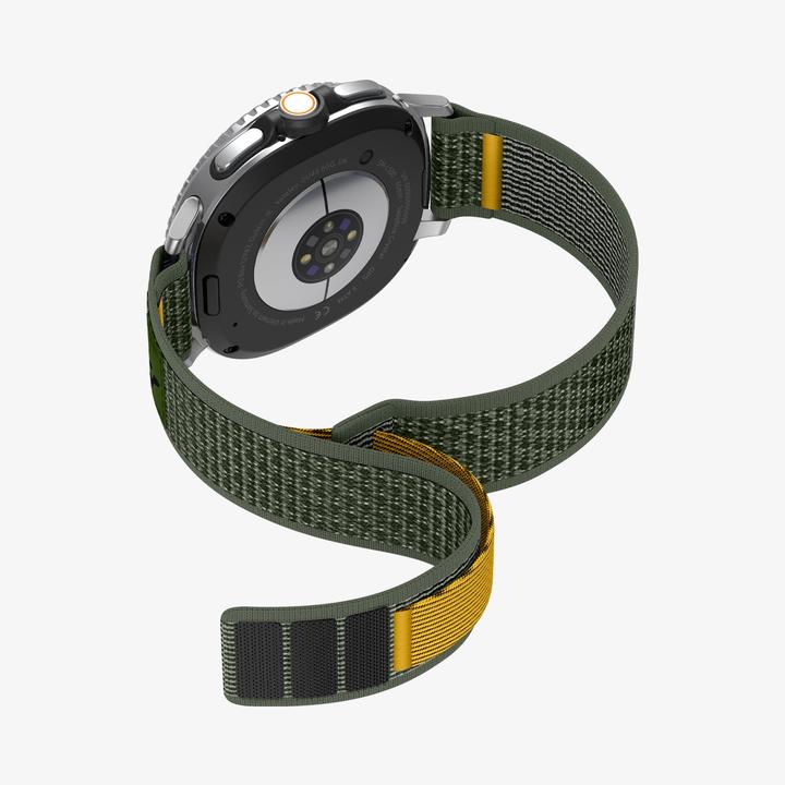 Produktbild Spigen - Athlex Air - Samsung Galaxy Watch8 40mm - Active Green (40 mm, 44 mm, 46 mm, Fabric, TPU)