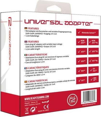 Image du produit ready2gaming Adaptateur universel pour les séries GBA & DS + pour Nintendo Switch (2DS, 3DS, 3DS XL, NDS, Switch)