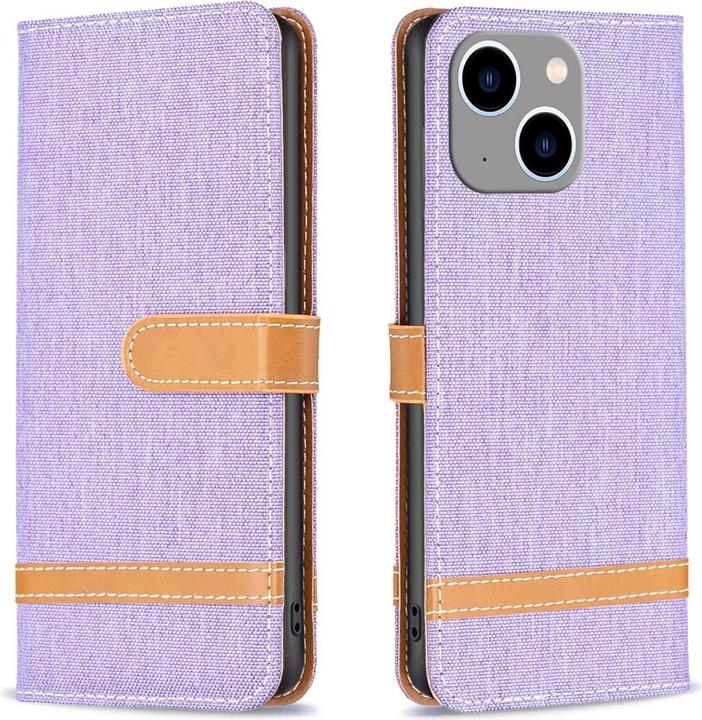 Actual product image König Design Mobile phone case protection for Apple iPhone 15 Plus Case Cover Wallet Flap Case Cases (Apple iPhone 15 Plus)