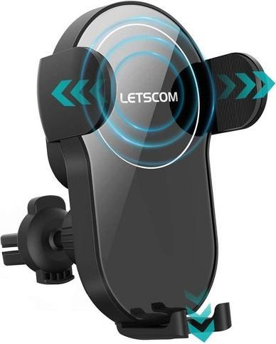 Produktbild Letscom KFZ Halter mit Wireless Ladepad Euro