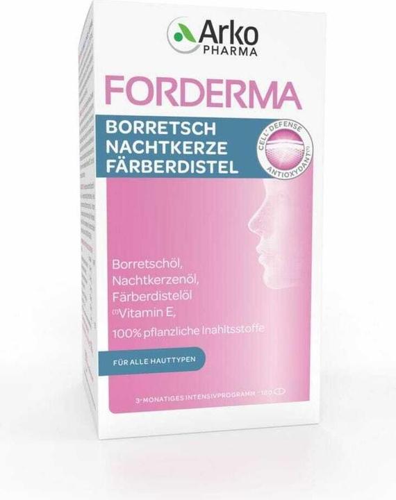 Image du produit Arkopharma Forderma (180 pcs, Capsules, 184 g)