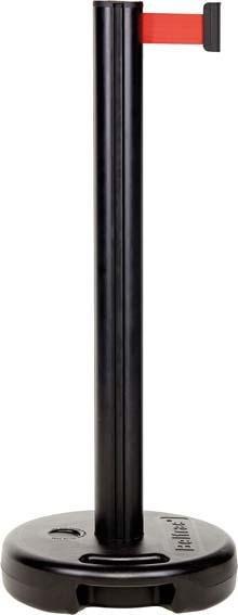 Via Guide Kst.-Pfosten Outdoor s/s, Gurt 3700mm neongelb