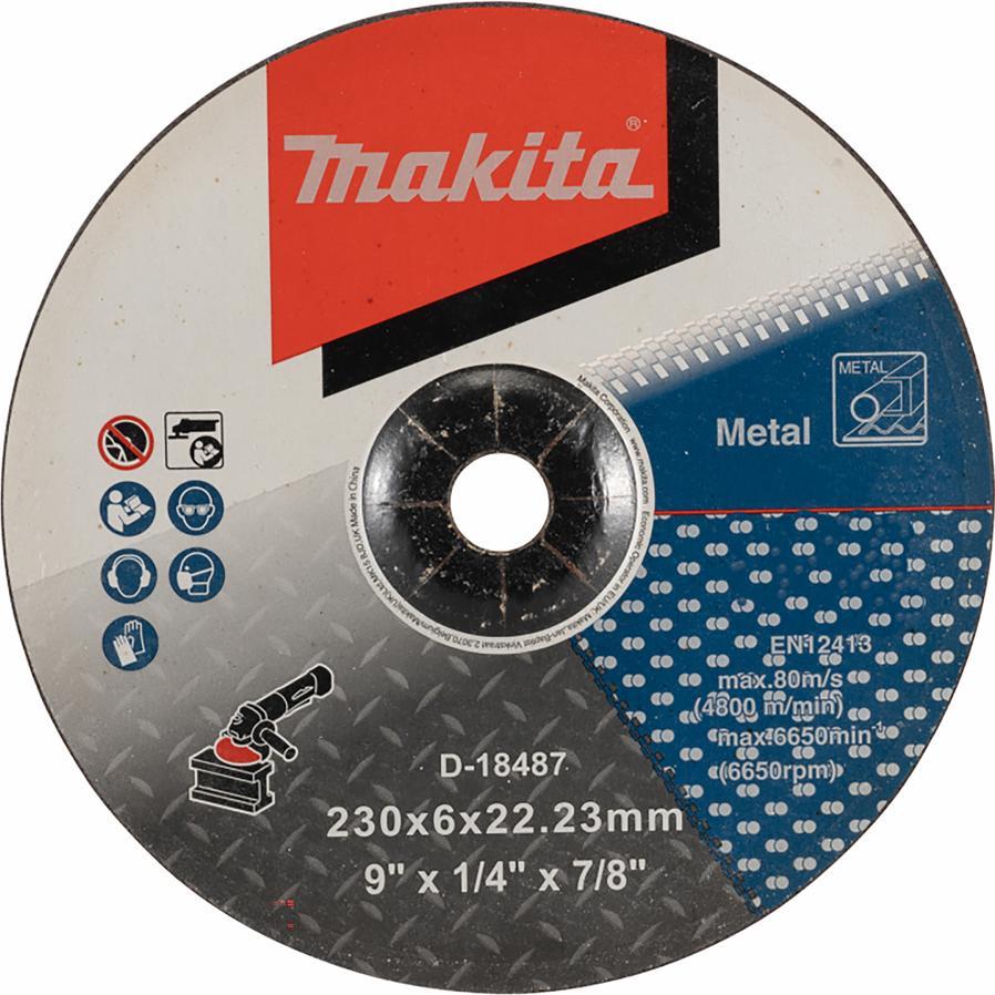 Makita, Sägeblatt, Schleif-Trennscheibe für Metall A24R gewölbt