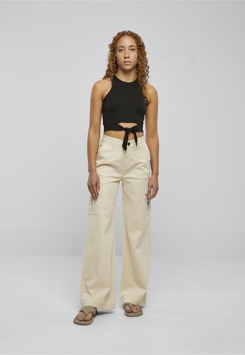 Produktbild Urban Classics Ladies Cropped Knot Top - 57373 (XXL)