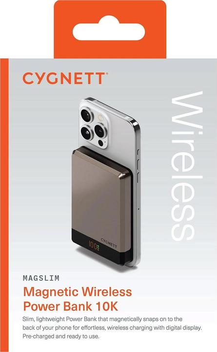 Image du produit Cygnett MagSlim Powerbank (5000 mAh, 10 W, 37 Wh)