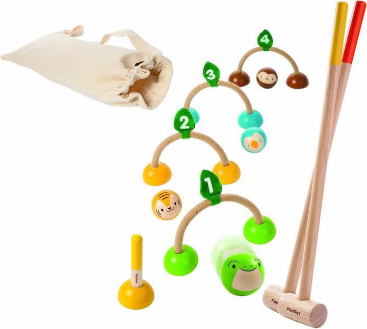 Produktbild Plantoys Krocketspiel