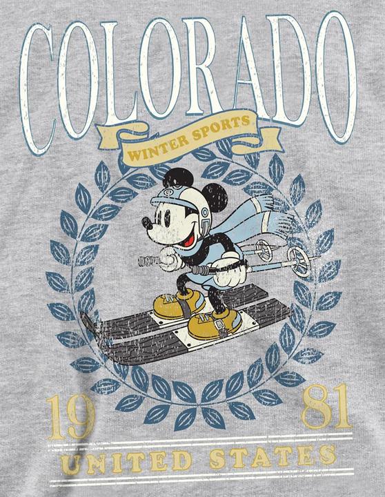 Produktbild Mickey Mouse Colorado Ski Kapuzenpullover meliert (128)
