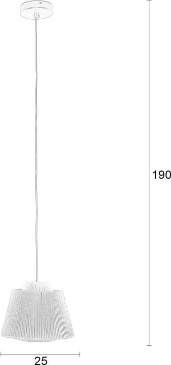 Actual product image White Label Living Pendant Lamp Yumi