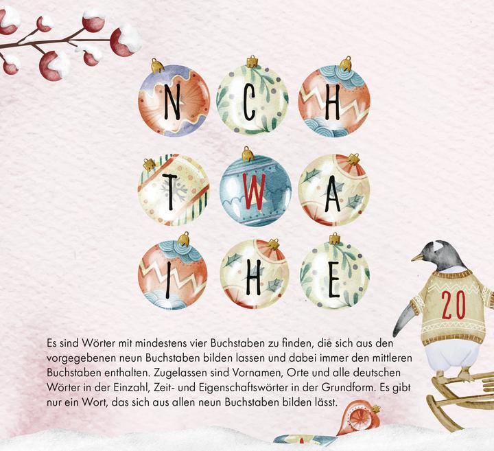 Actual product image 24 x ultimate puzzle fun for Advent