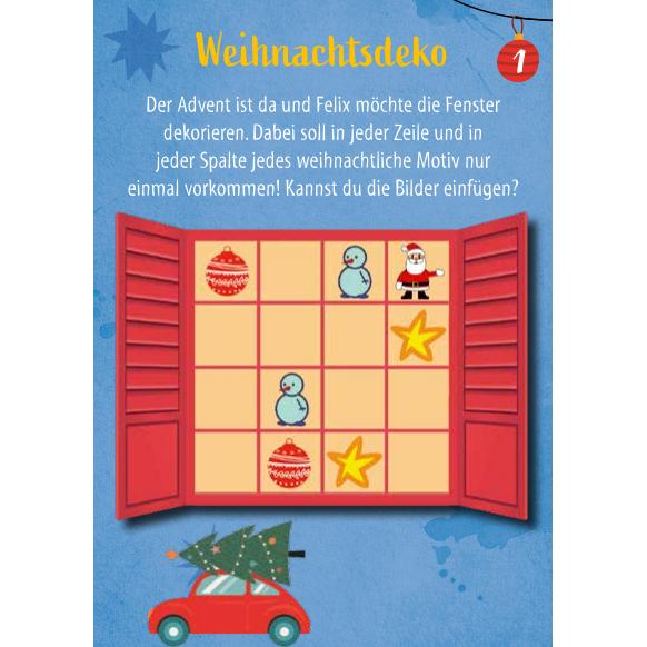 Thumbnail - Carlsen Rätseladventskalender for Kids 2