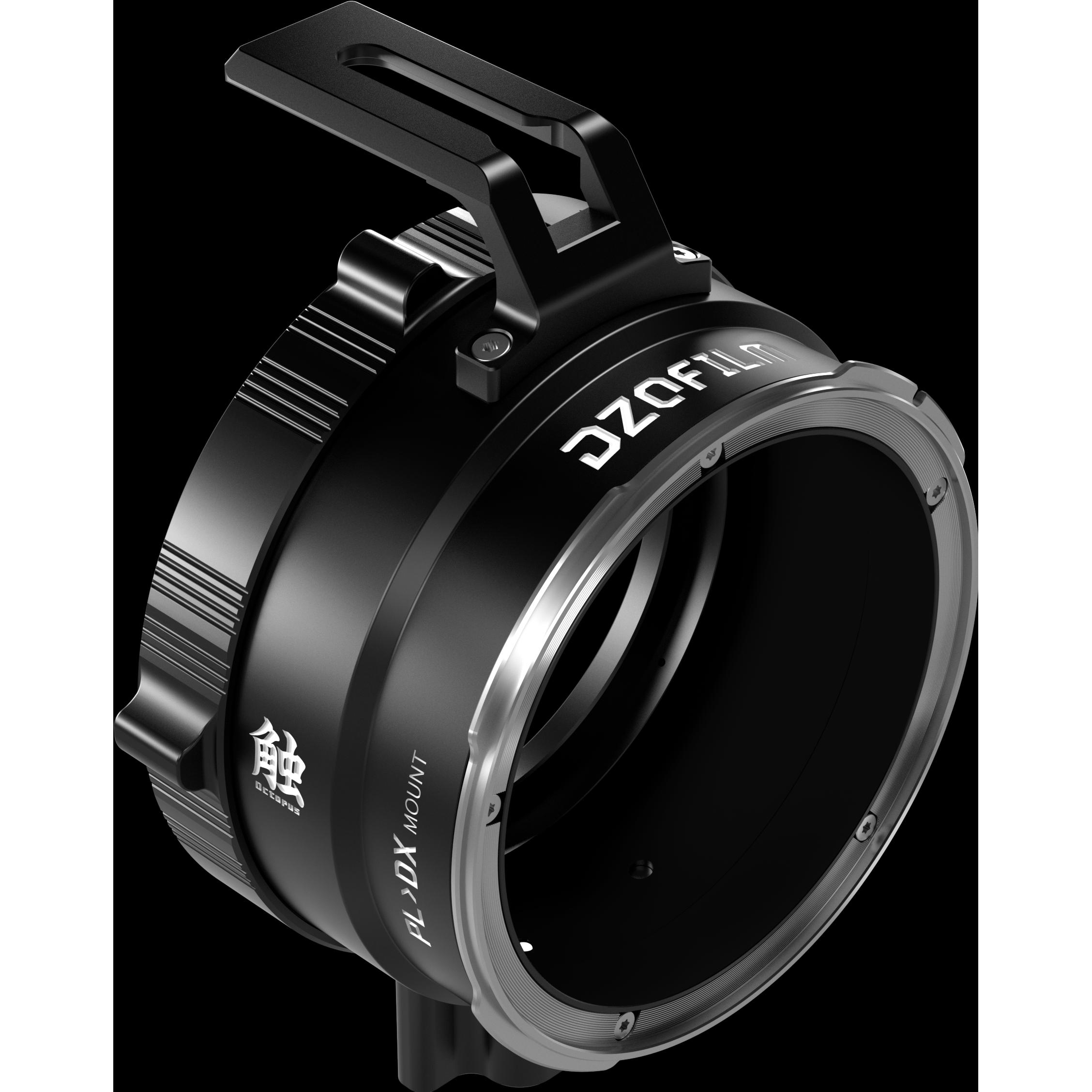 Thumbnail - Dzofilm Octopus Adapter PL Mount Lens to DJI DX Mount Camera (Ronin 4D) (Black), Objektivadapter, Schwarz