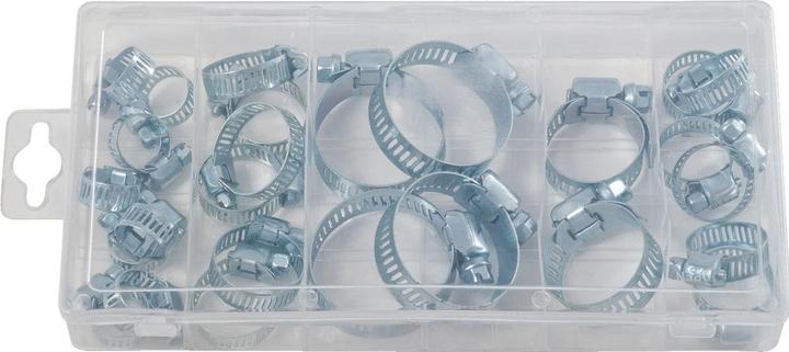 Actual product image KS Tools Assortment hose clamps. Ø 16-40mm26pcs.
