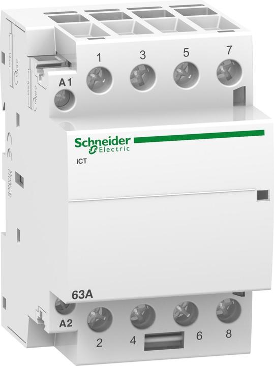 Produktbild Schneider Electric Acti9 iCT Contactor 63A 4NO 24Vac 50Hz