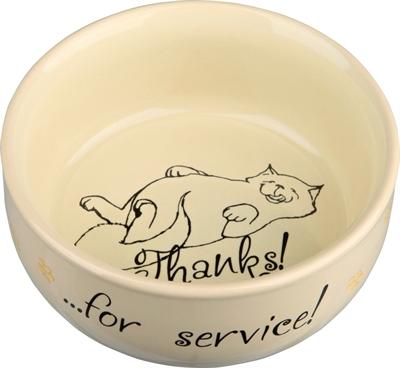Actual product image Trixie Bowl Thanks for service (0.30 l)
