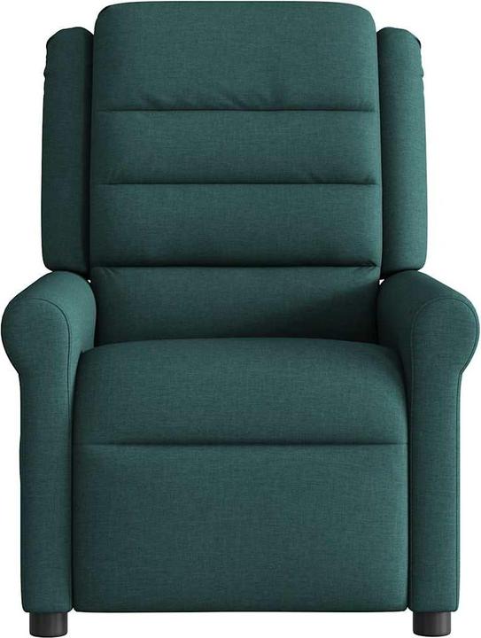 Immagine prodotto VidaXL Poltrona massaggiante Tessuto verde scuro Poltrona massaggiante TV
