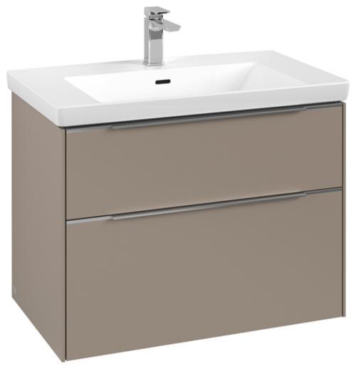 Aluminium glänzend, Taupe