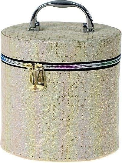 Adar M-Koffer mit Spiegel und Schloss, 17x16x17cm