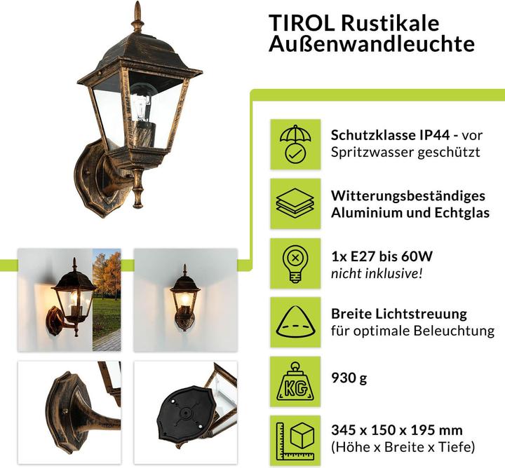 Actual product image Licht-Erlebnisse Tirol (E27, IP44)