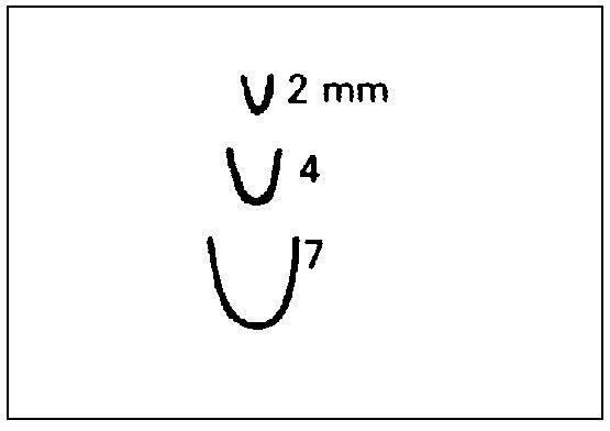 Actual product image Sculpture iron offset shape (20 mm)