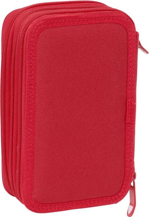 Actual product image Sevilla Fútbol Club Dreifaches Federmäppchen Rot 12,5 x 19,5 x 5,5 cm 37 Stücke
