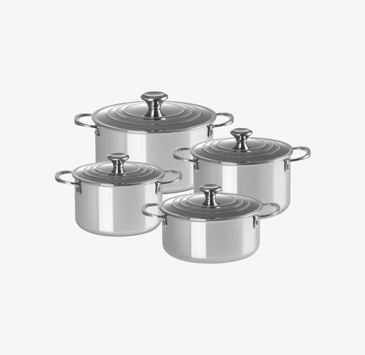 Actual product image Le Creuset 3-ply plus (Pot, Stainless steel, Aluminium)