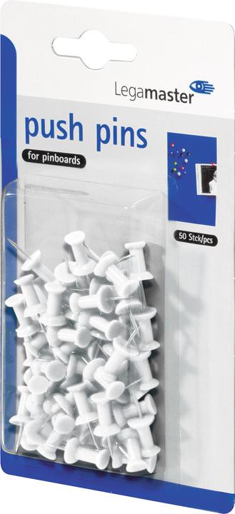 Actual product image Legamaster Pin Pin White, 50 Piece (1 pcs., 165 mm)