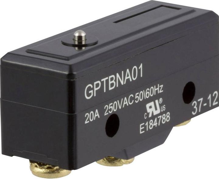 Produktbild ZF Friedrichshafen ZF GPTBNA01 Mikroschalter GPTBNA01 250 V/AC 20 A 1 x Ein/(Ein) tastend 1 St.